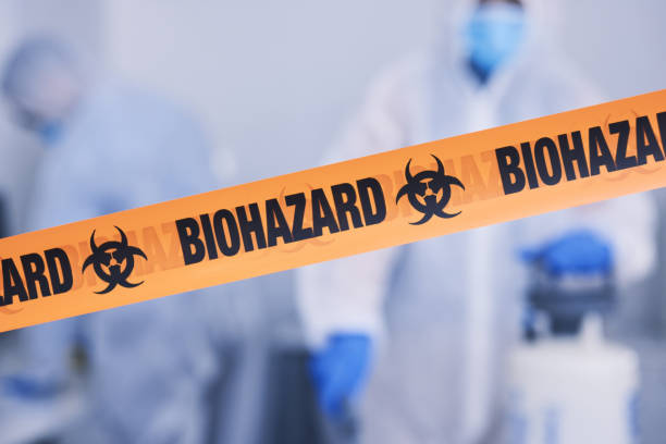 Professional Biohazard technician working in Woodstock, NH